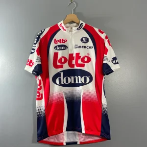 Maillot cycliste vintage Lotto domo vermarc